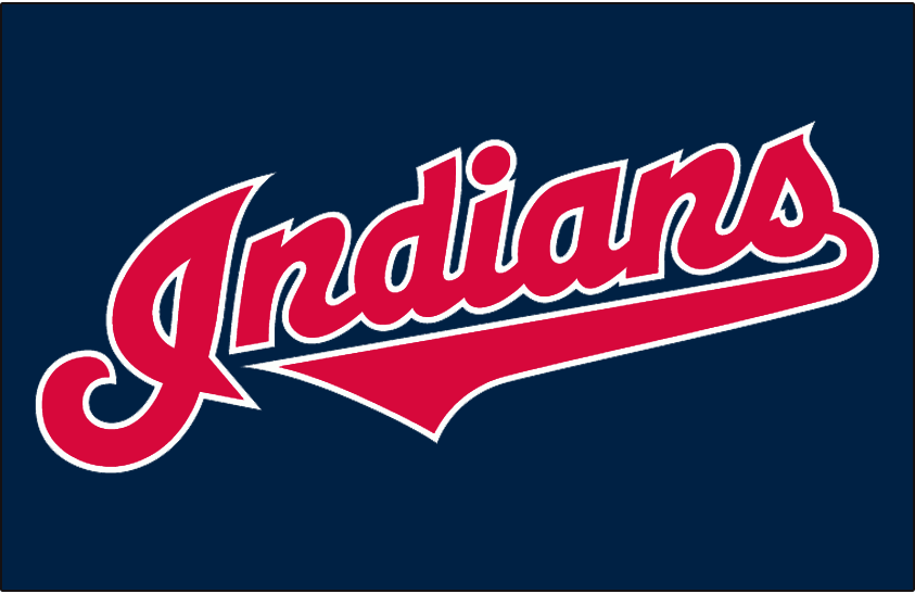 Cleveland Indians 2012-Pres Jersey Logo v2 DIY iron on transfer (heat transfer)
